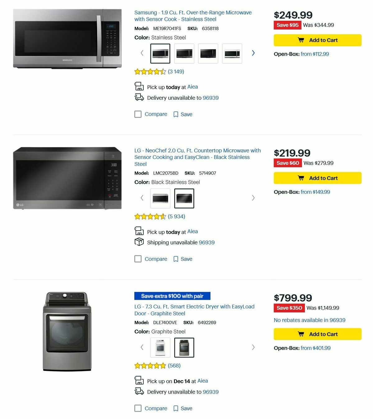 Best Buy Weekly Ad from December 2