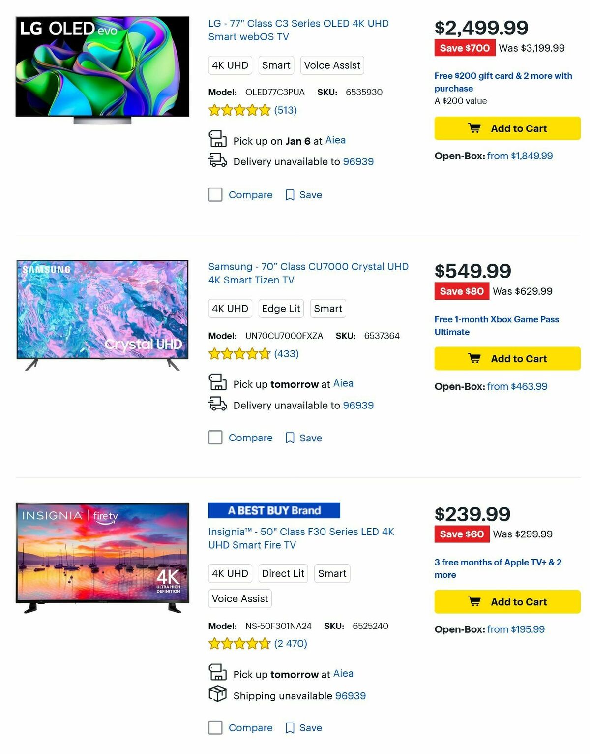 Best Buy Weekly Ad from December 25