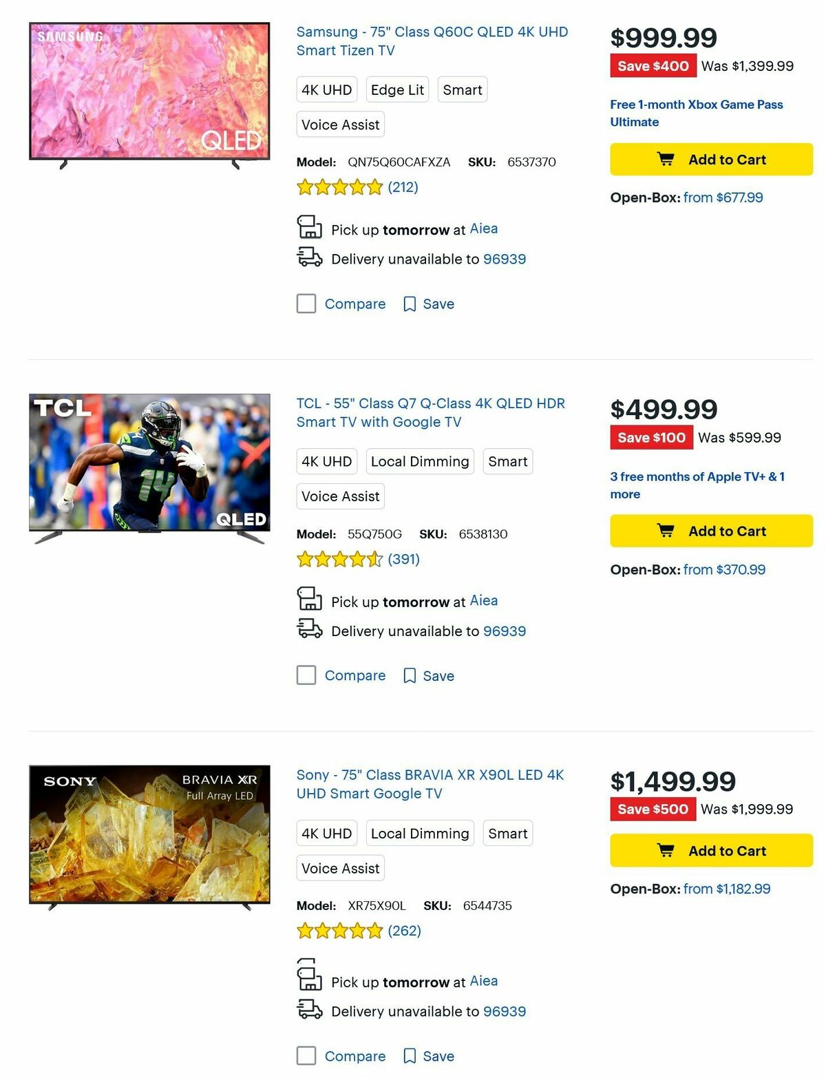 Best Buy Weekly Ad from December 25