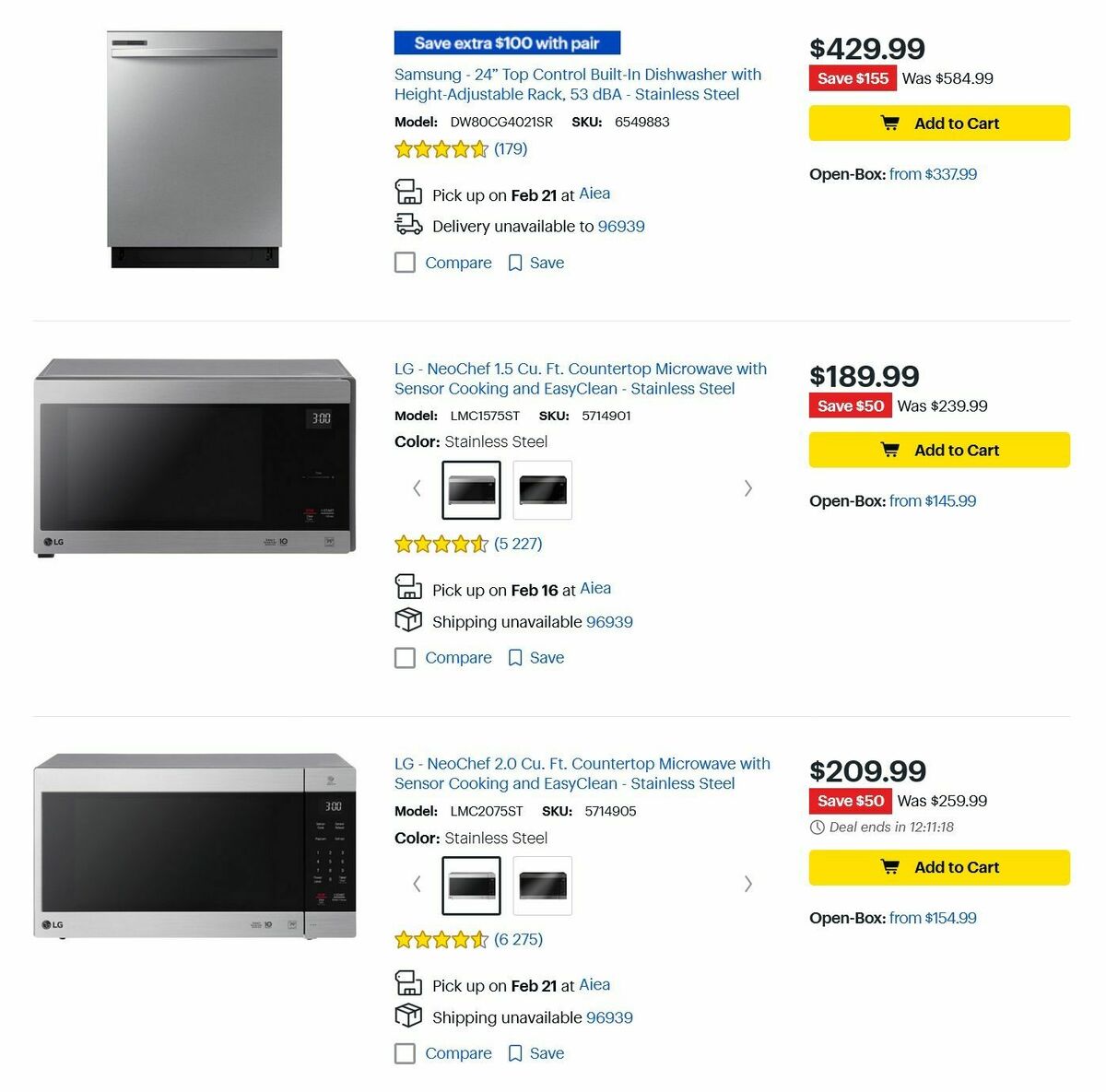 Best Buy Weekly Ad from February 12