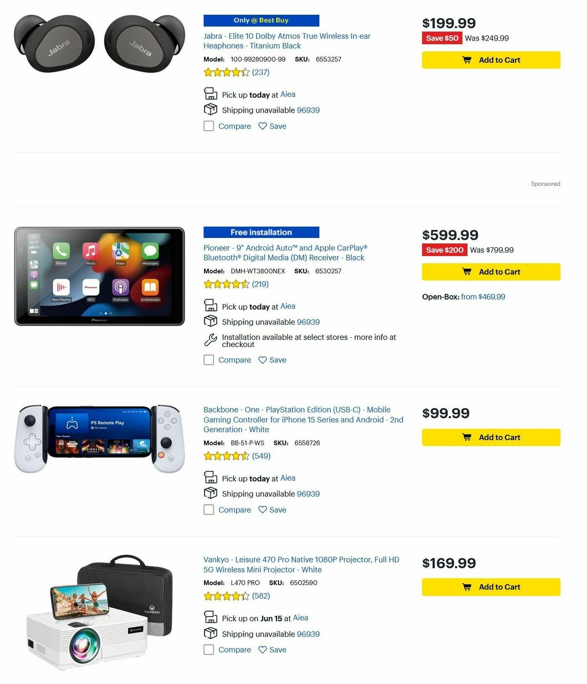 Best Buy Weekly Ad from June 3