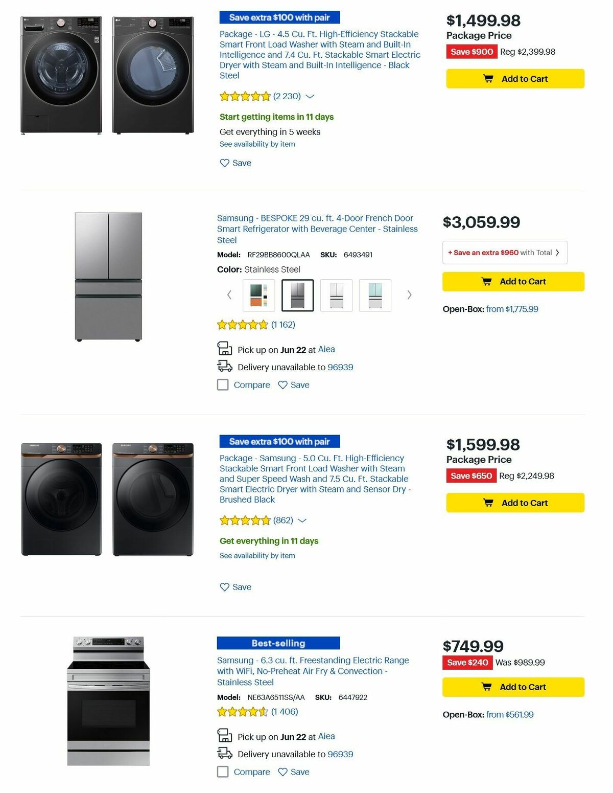 Best Buy Weekly Ad from June 11