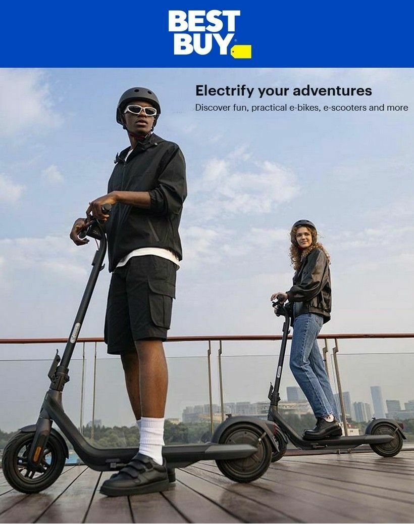 Best Buy Electric Transportation Weekly Ad from July 10