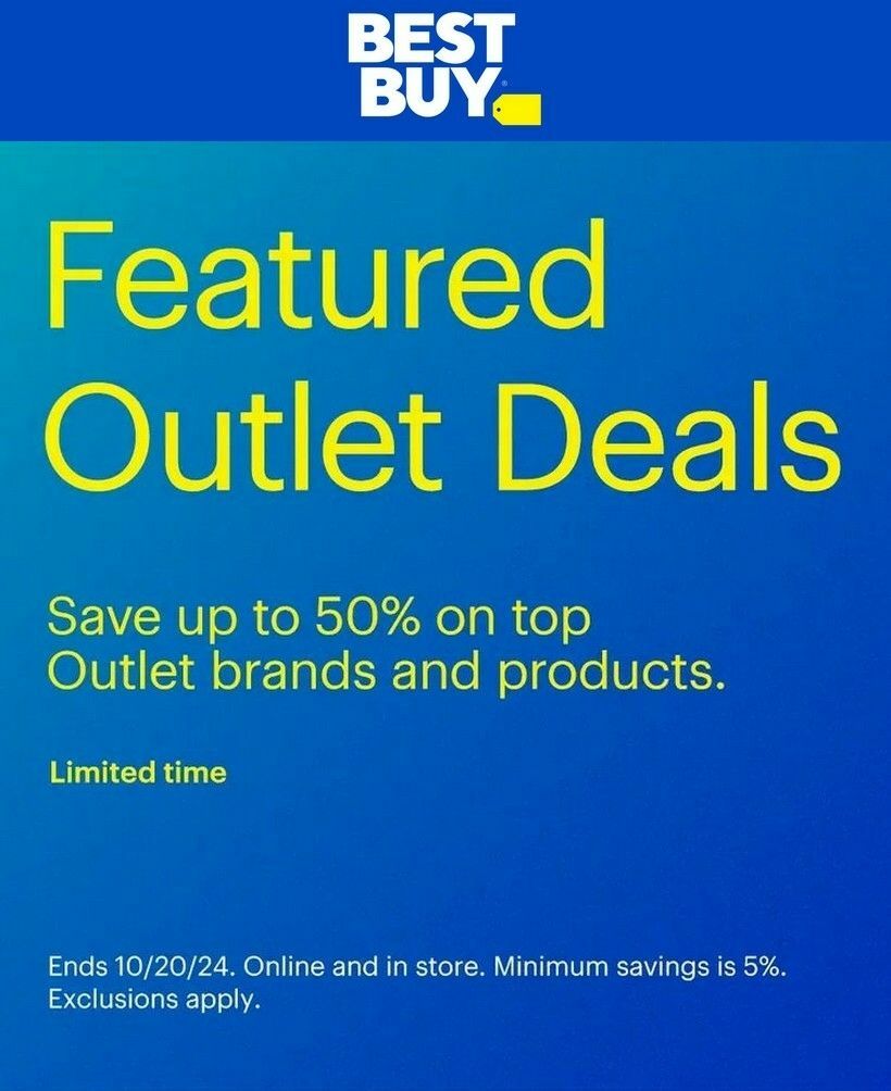 Best Buy Weekly Ad from October 10