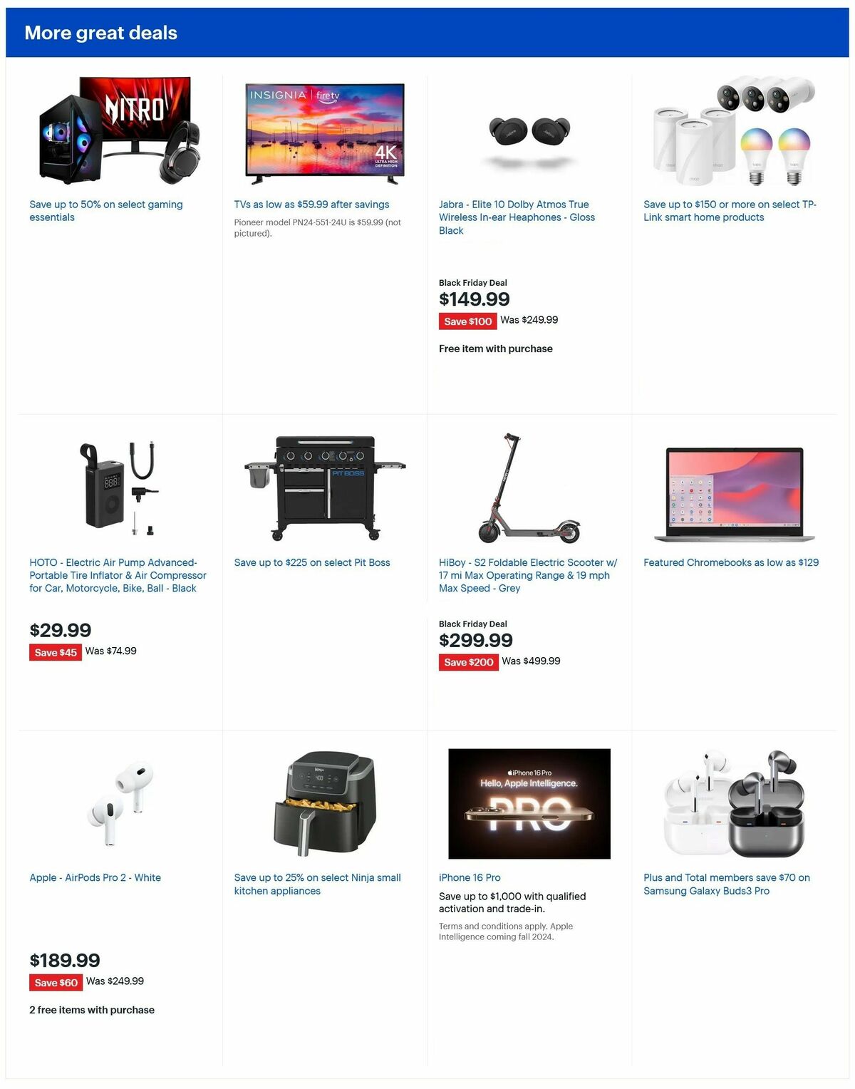 Best Buy Weekly Ad from November 9