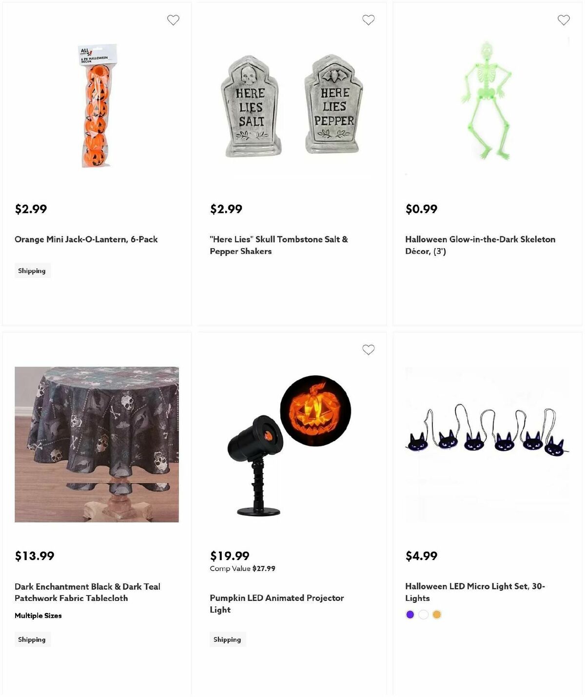 Big Lots Halloween Weekly Ad from September 3