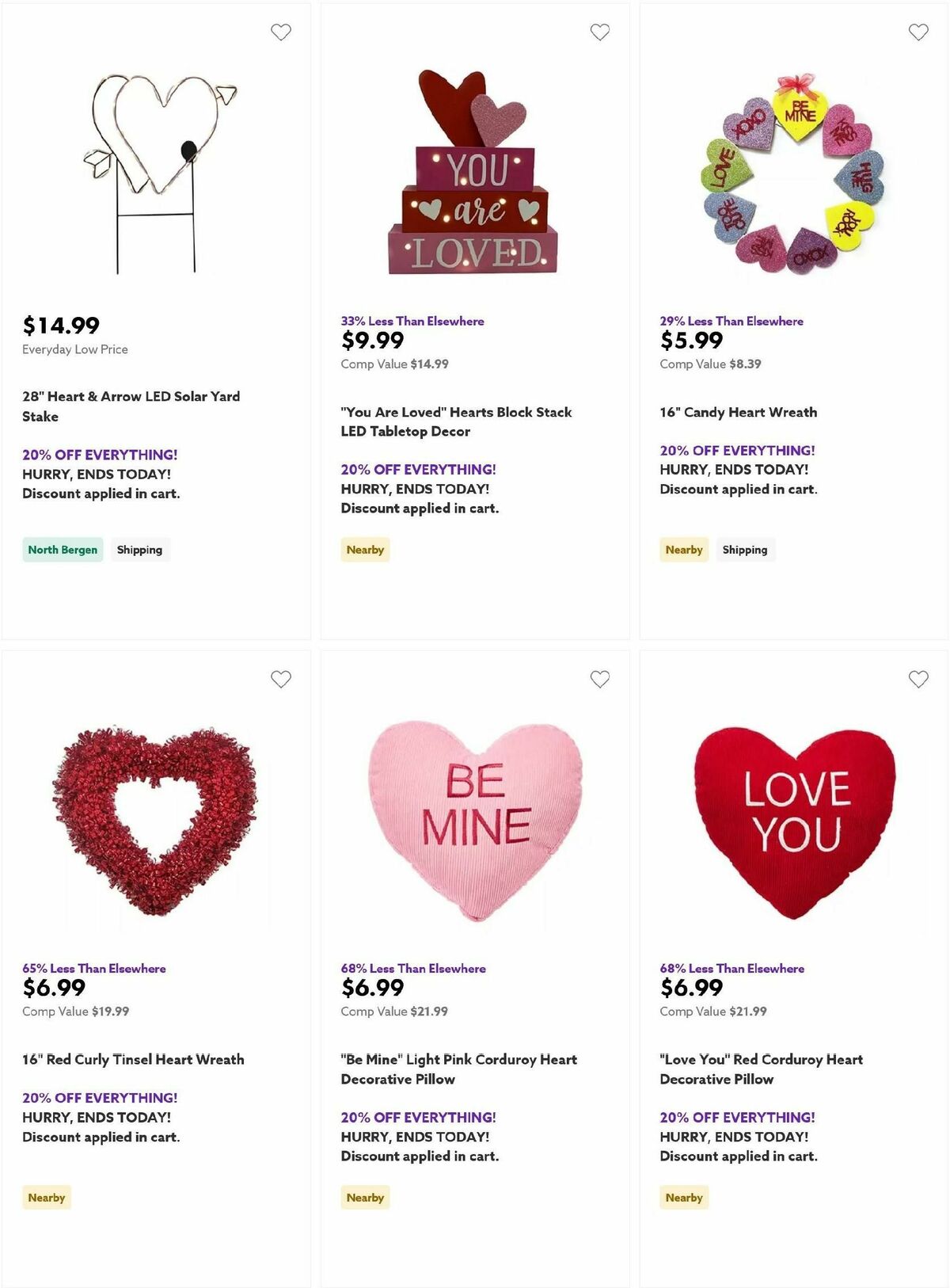 Big Lots Valentine's Day Weekly Ad from January 21