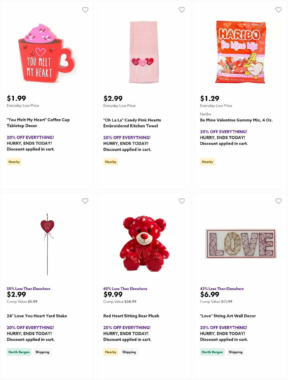 Big Lots Valentine's Day Weekly Ad from January 21