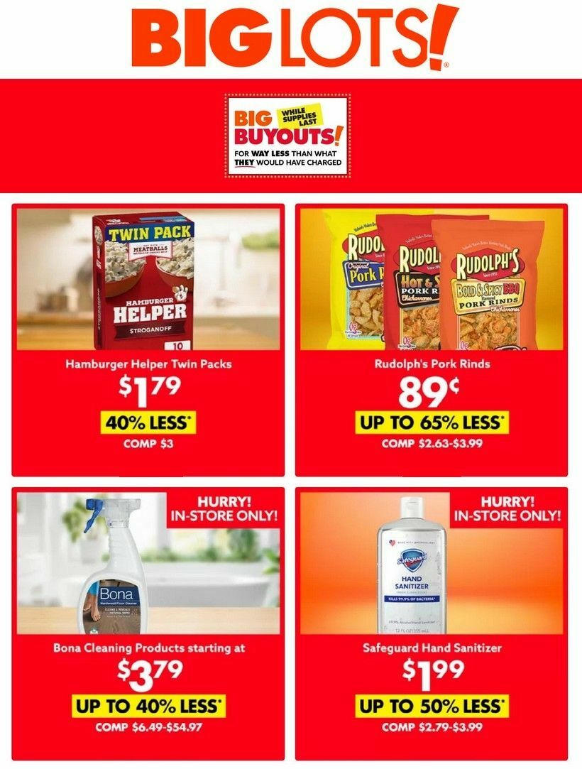 Big Lots Weekly Ad from August 14