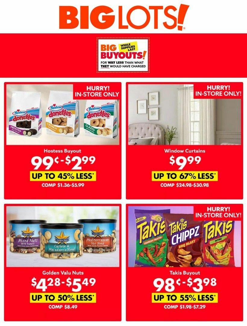 Big Lots Weekly Ad from August 21