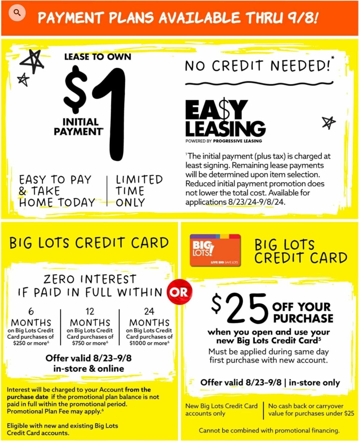 Big Lots Weekly Ad from August 24