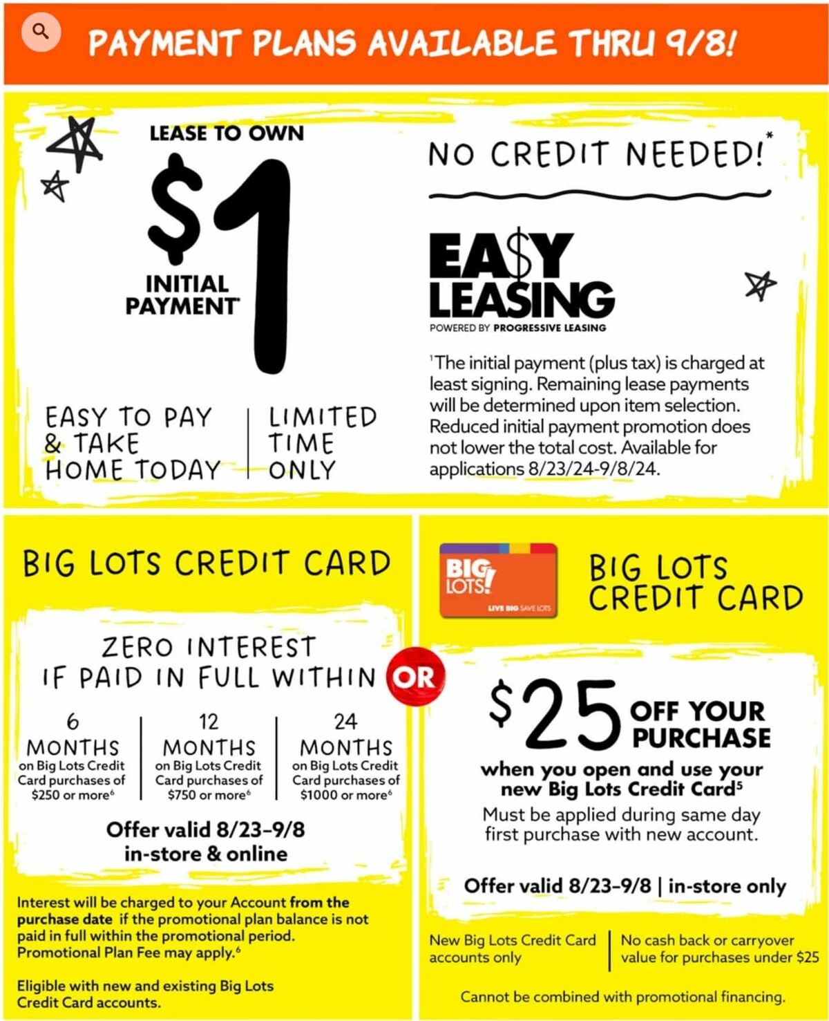 Big Lots Weekly Ad from September 3