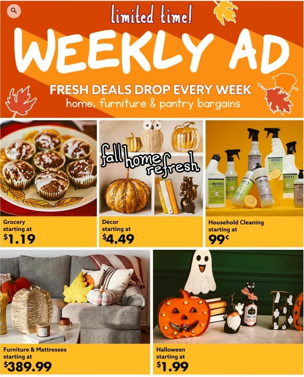 Big Lots Weekly Ad from September 20