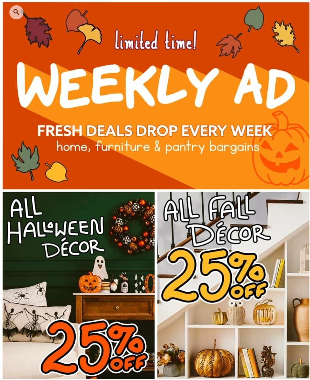 Big Lots Weekly Ad from October 12