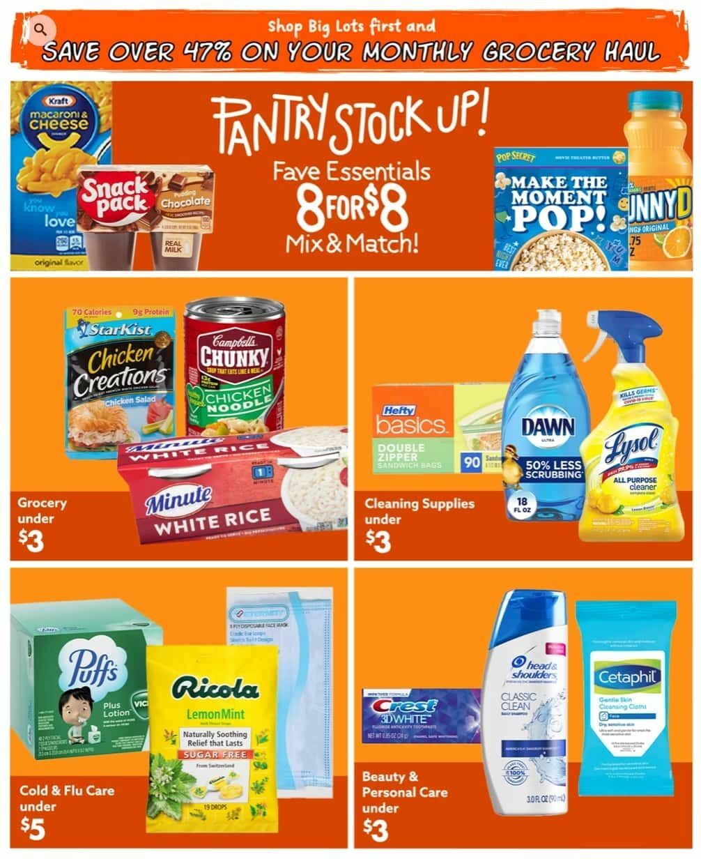 Big Lots Weekly Ad from October 12