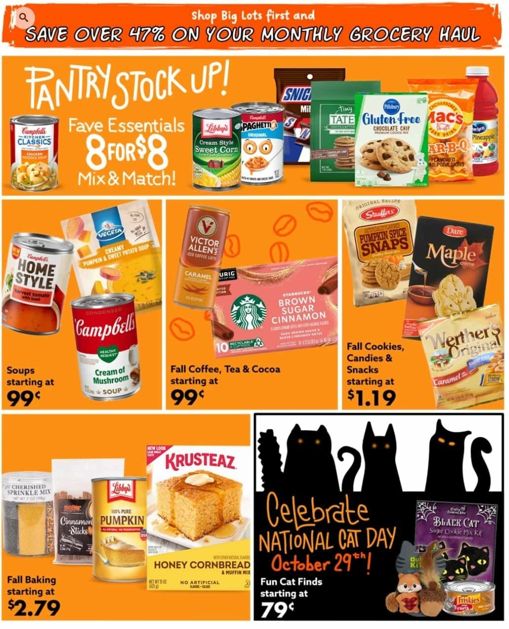 Big Lots Weekly Ad from October 18