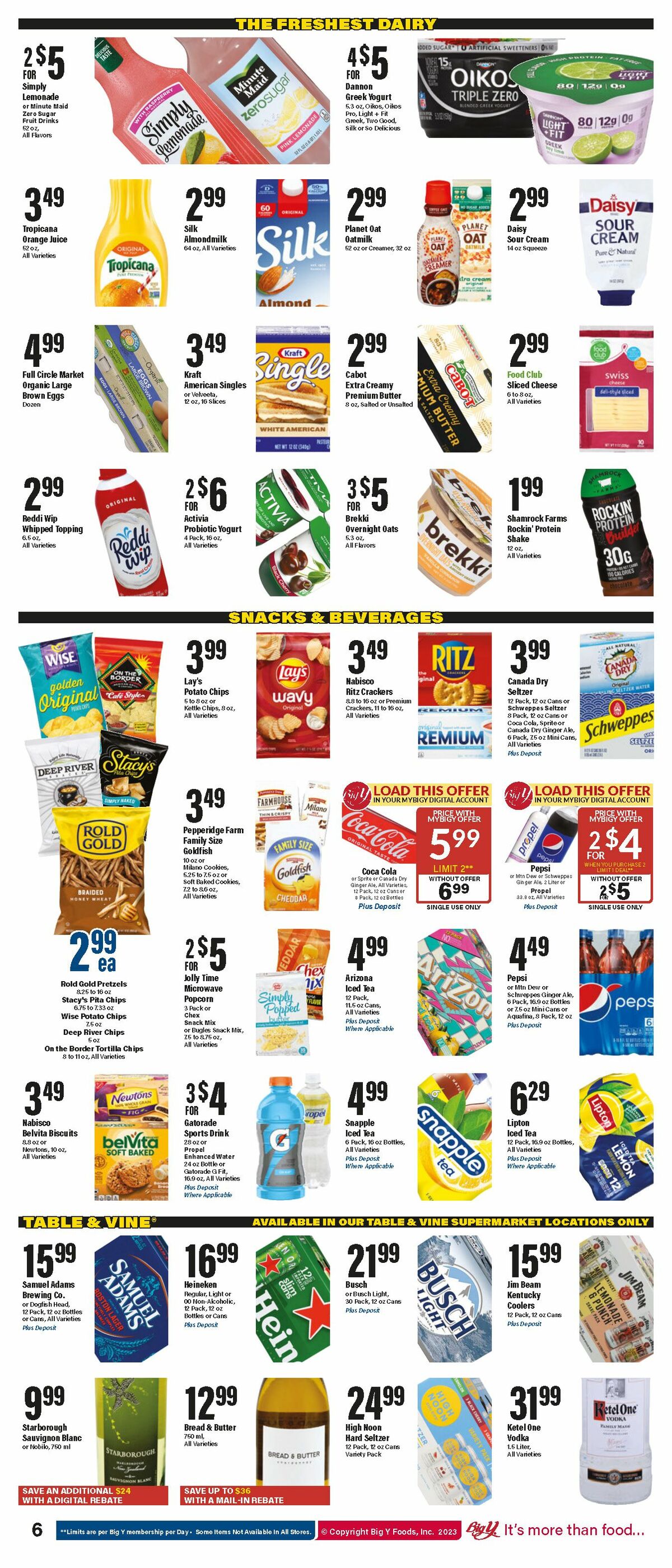 Big Y Weekly Ad from July 27