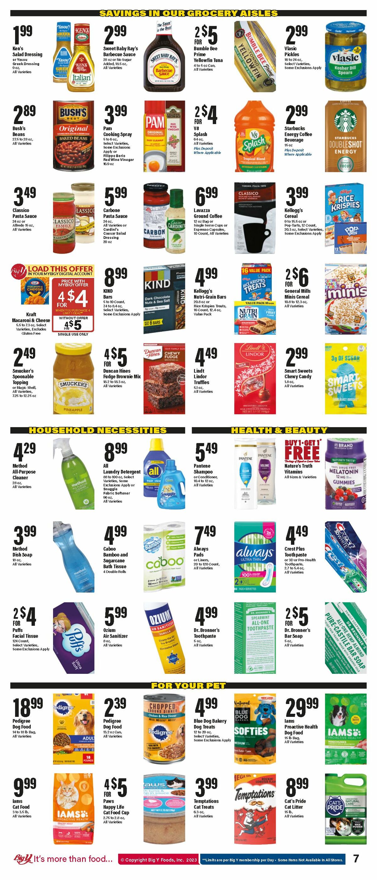 Big Y Weekly Ad from July 27