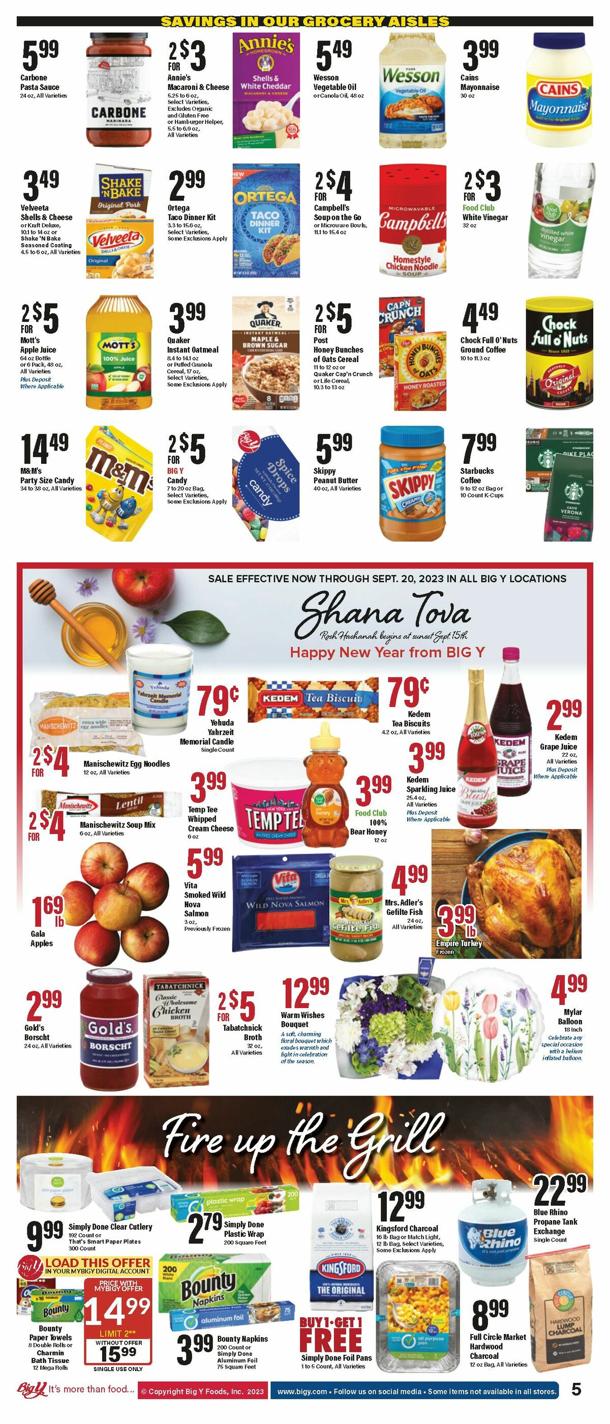 Big Y Weekly Ad from September 7