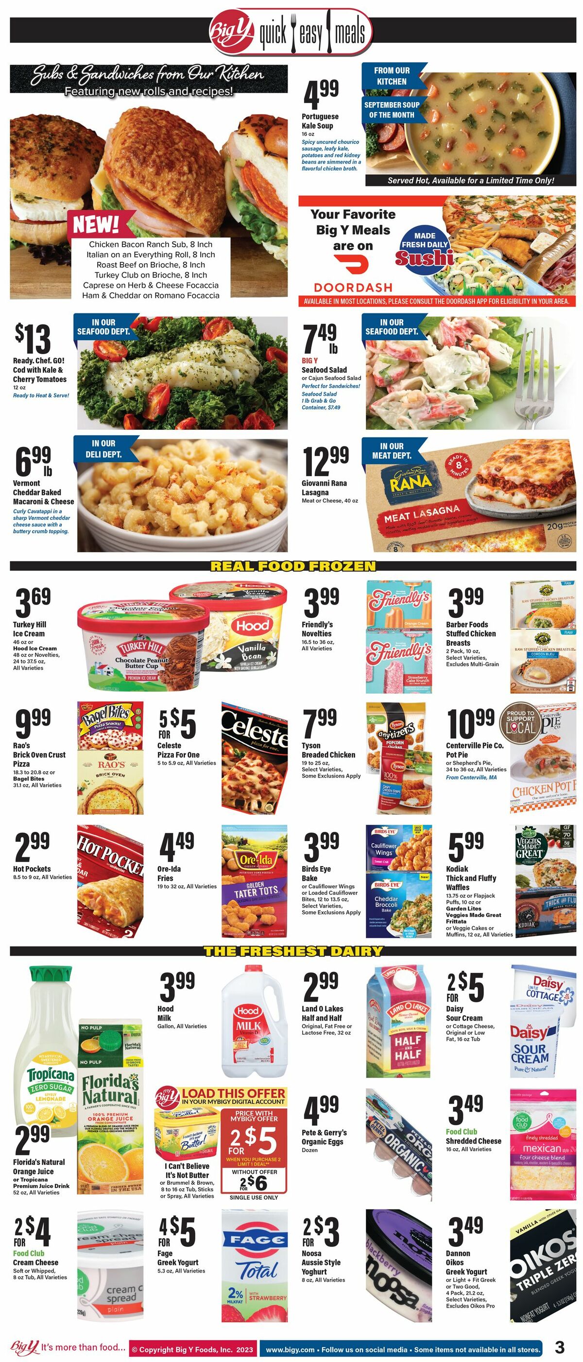 Big Y Weekly Ad from September 7