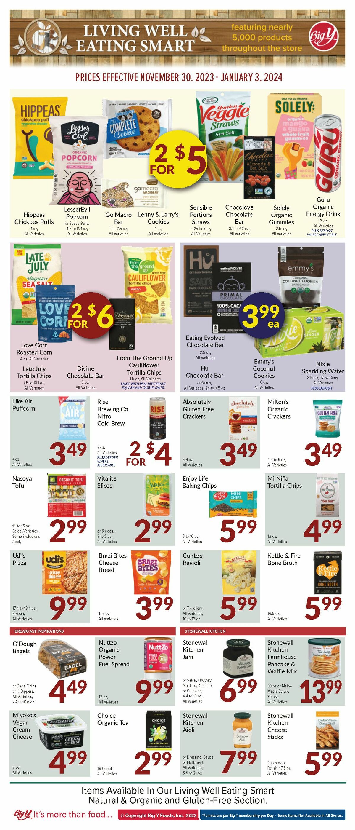 Big Y Weekly Ad from November 30