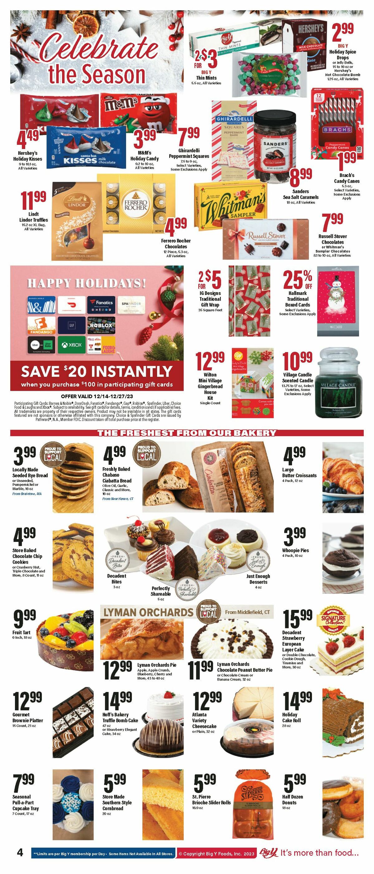 Big Y Weekly Ad from December 14