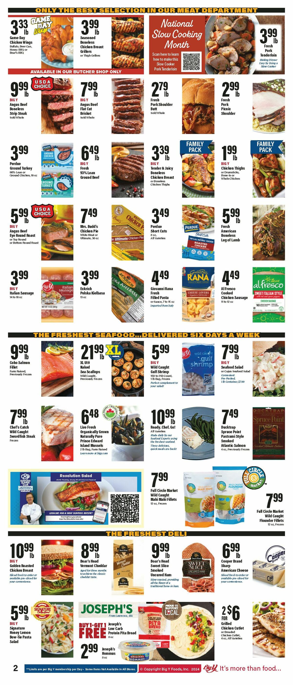 Big Y Weekly Ad from January 4