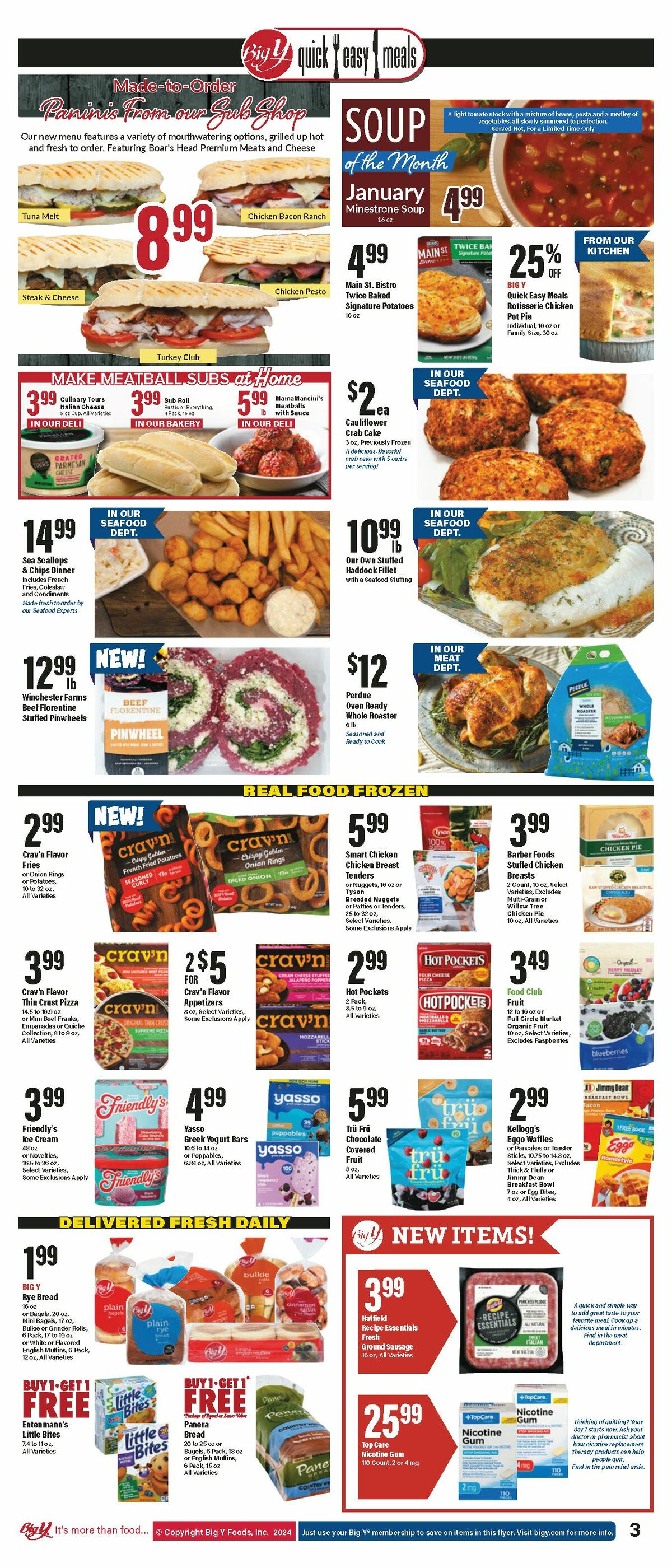 Big Y Weekly Ad from January 4