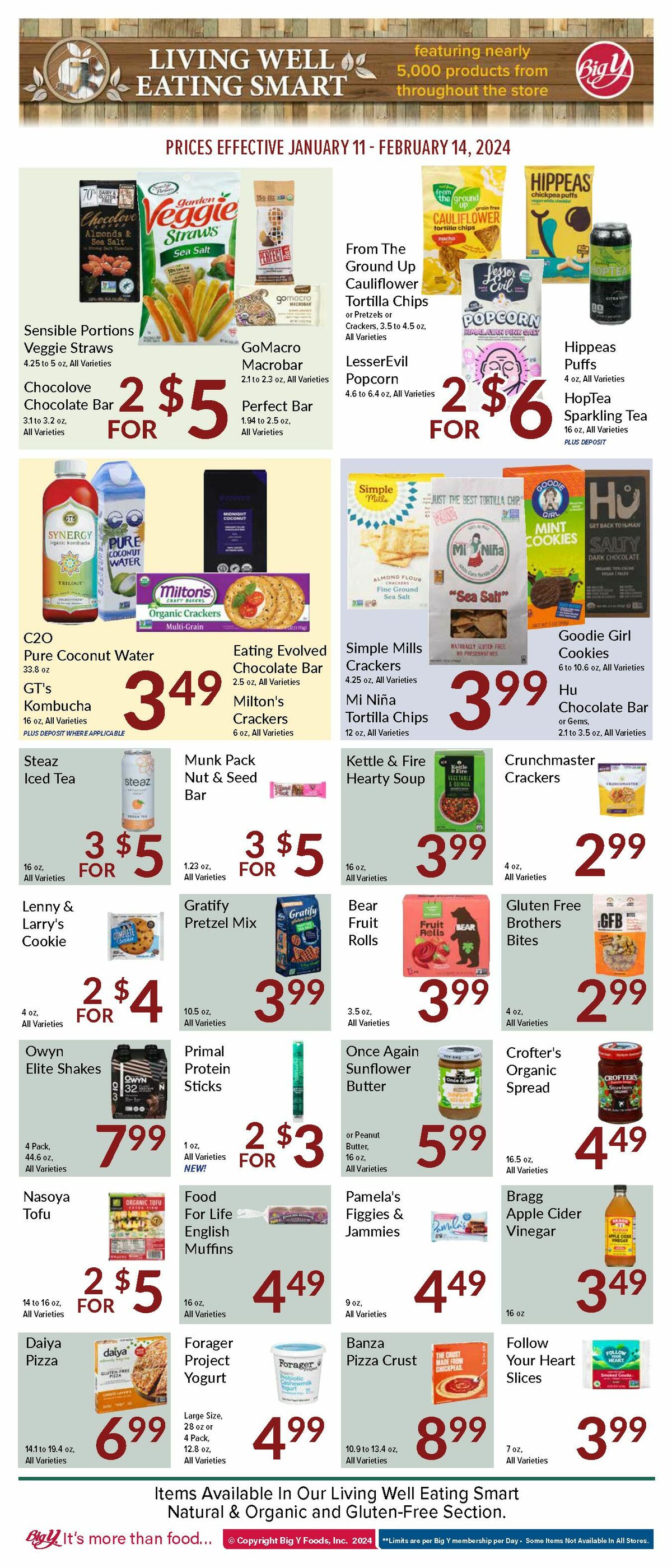 Big Y Weekly Ad from January 11