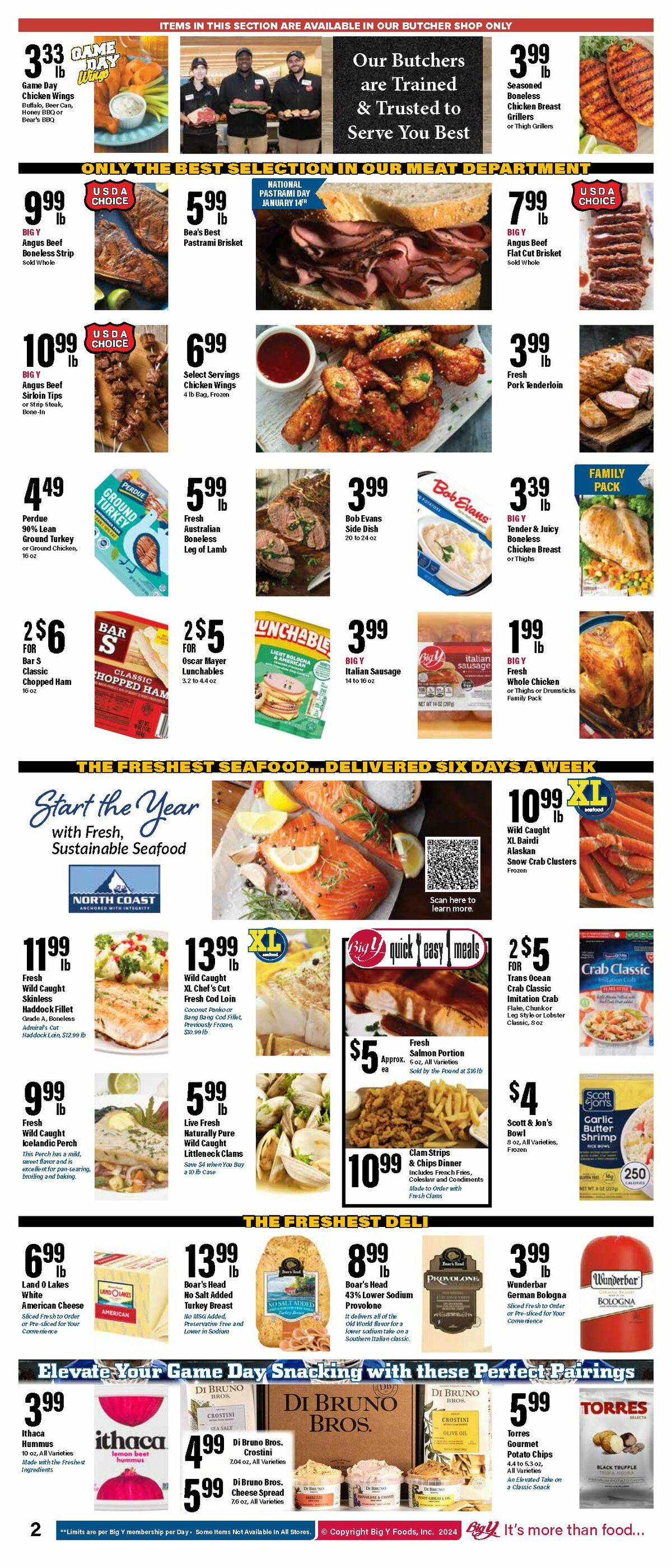 Big Y Weekly Ad from January 11