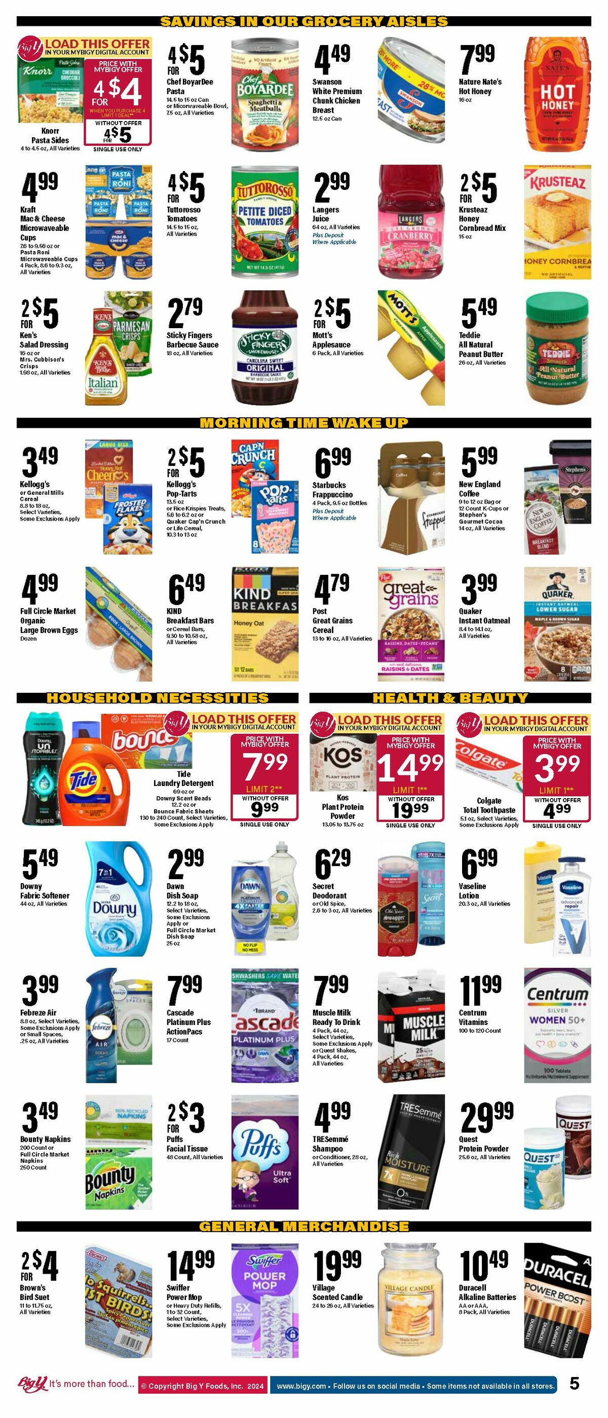 Big Y Weekly Ad from January 11