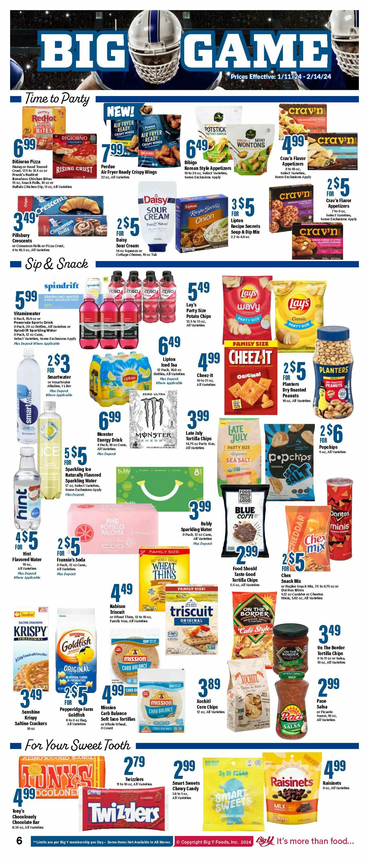 Big Y Weekly Ad from January 11