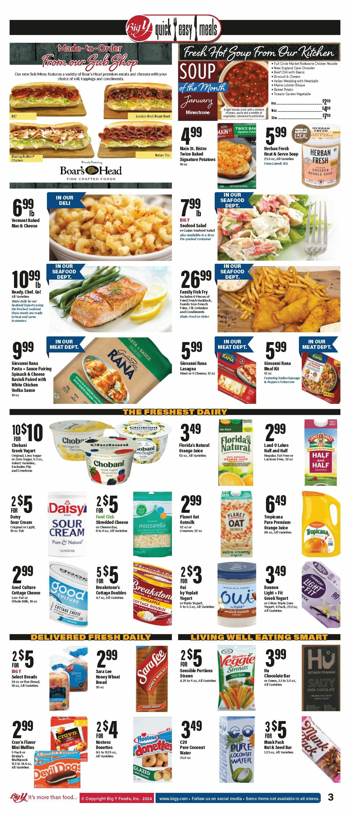 Big Y Weekly Ad from January 18