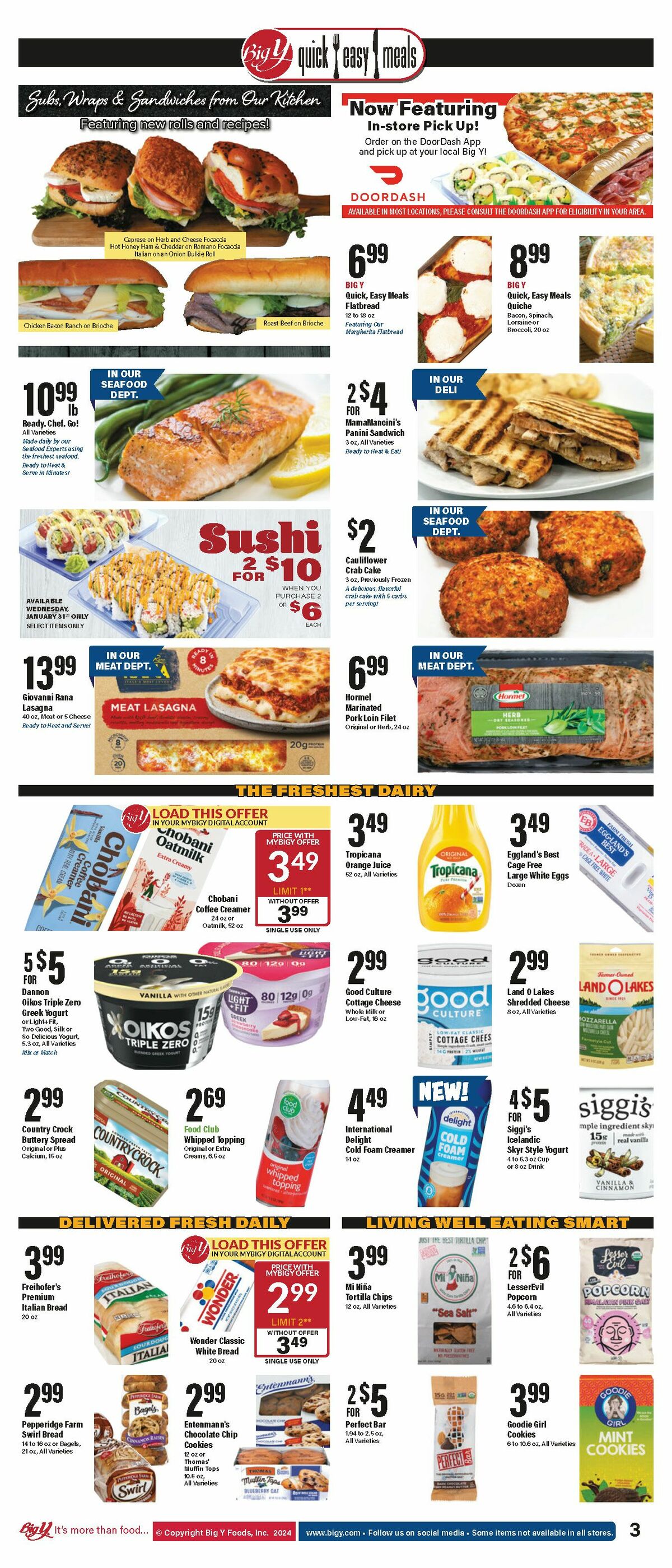 Big Y Weekly Ad from January 25