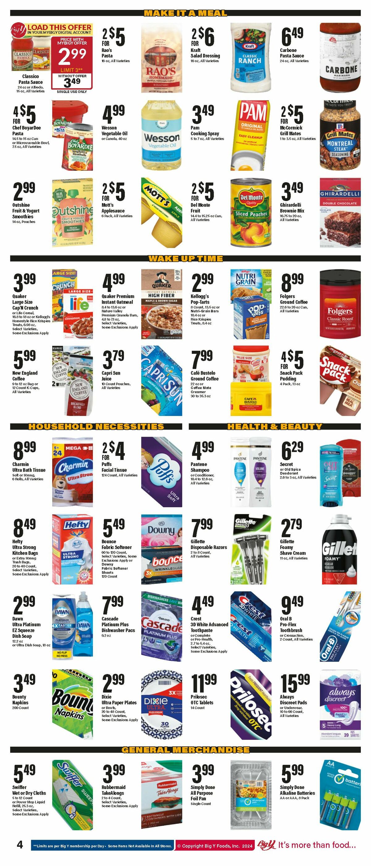 Big Y Weekly Ad from February 1