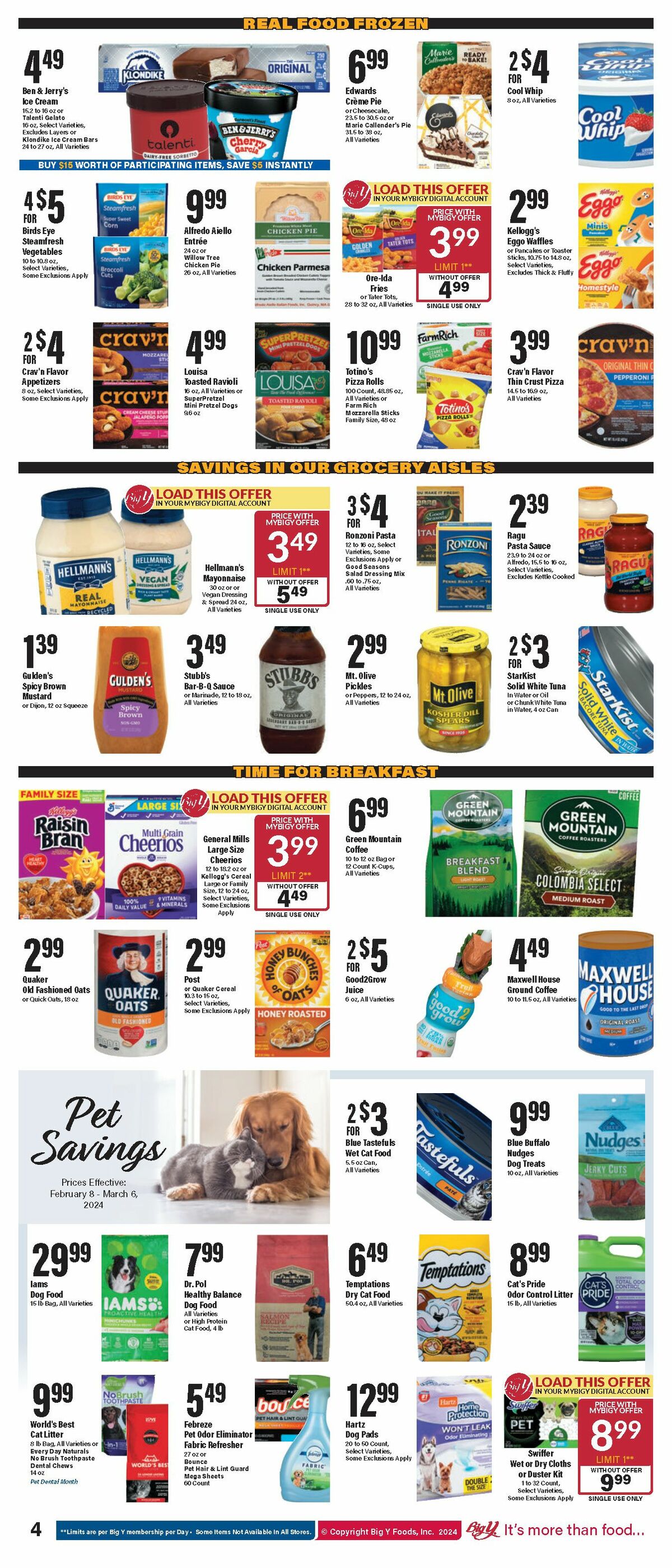 Big Y Weekly Ad from February 8