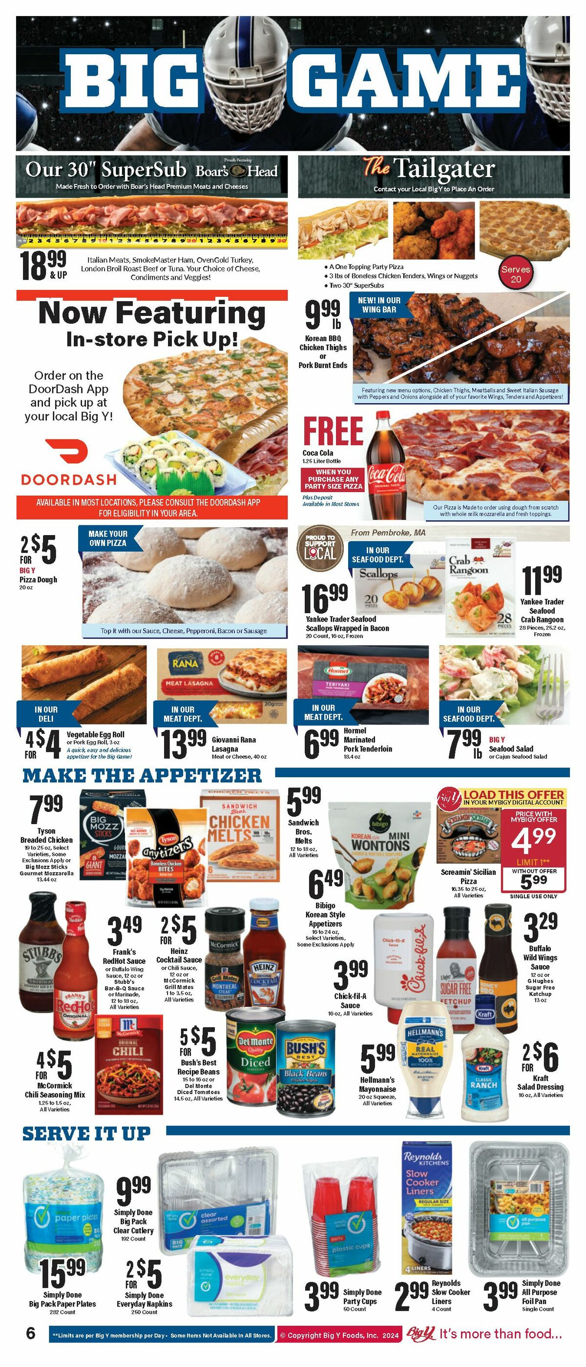 Big Y Weekly Ad from February 8