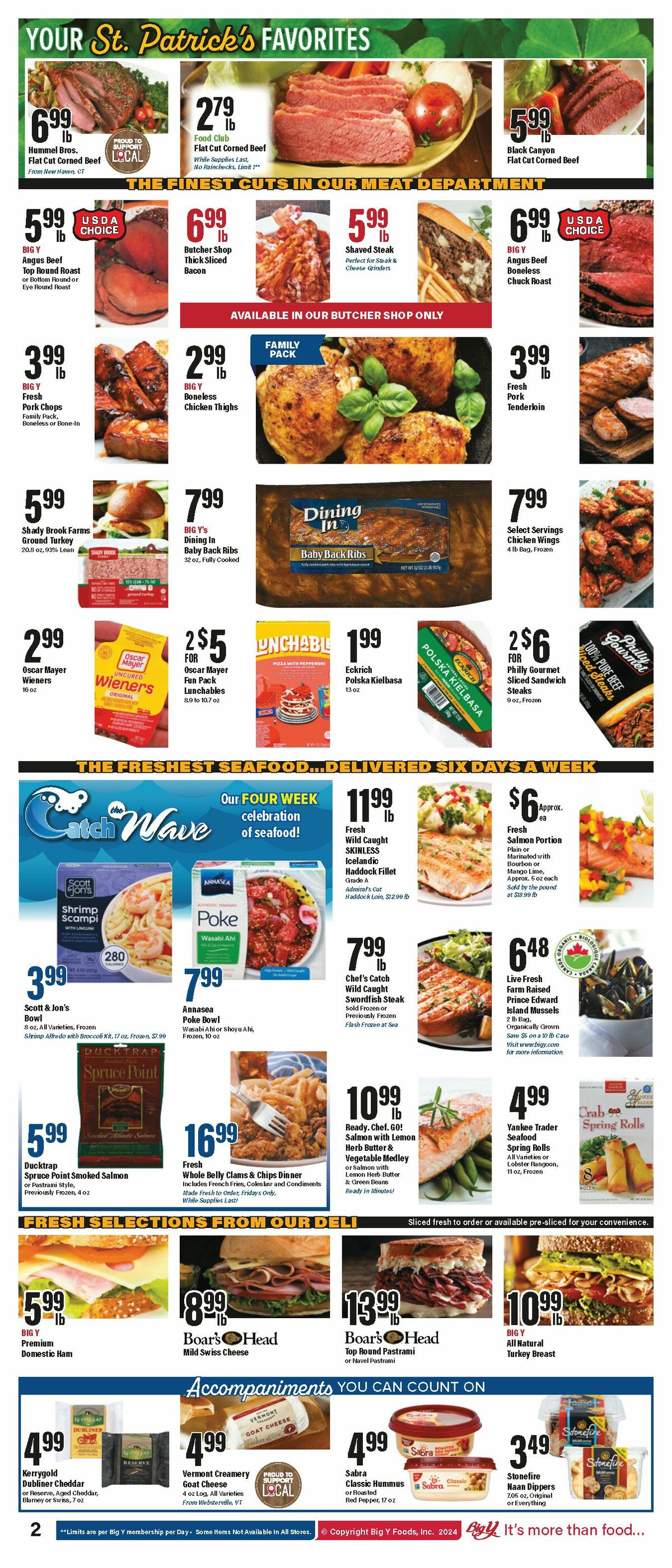 Big Y Weekly Ad from March 14