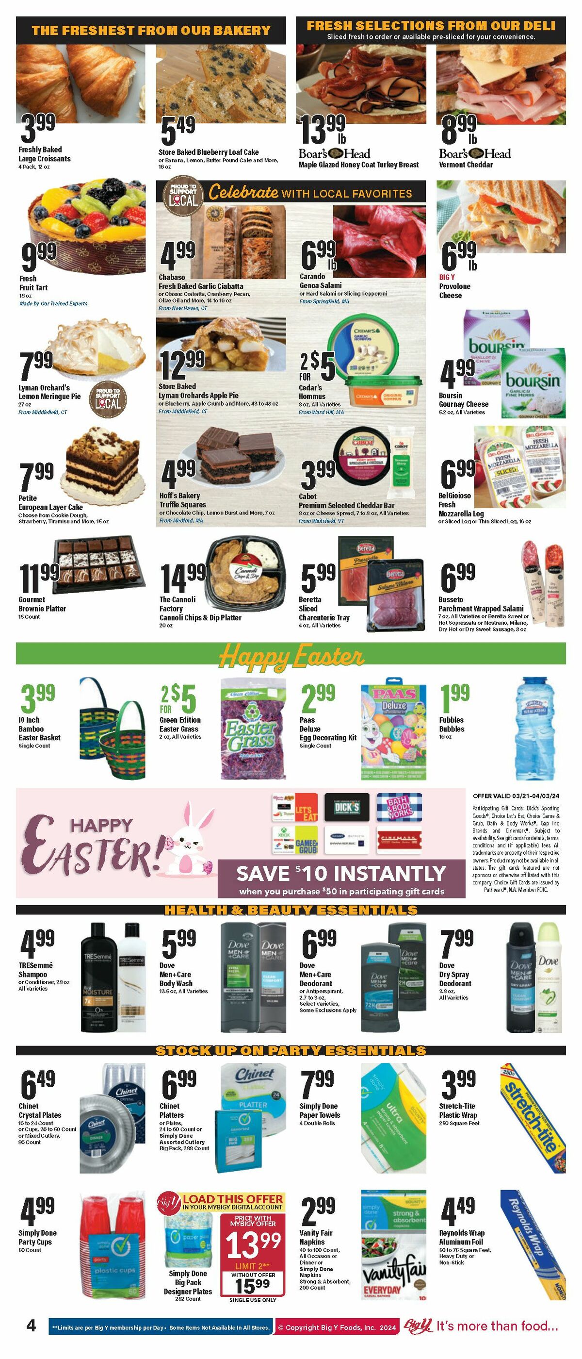 Big Y Weekly Ad from March 21