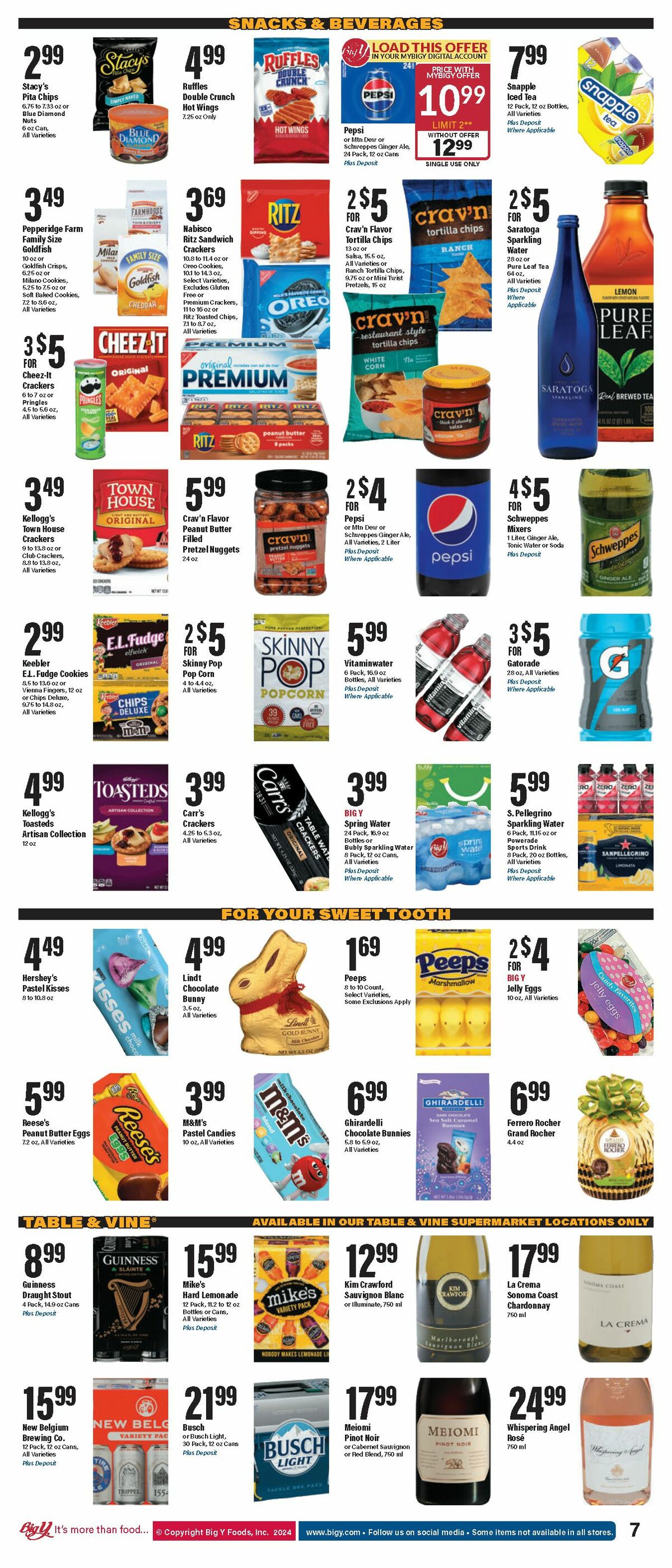 Big Y Weekly Ad from March 21