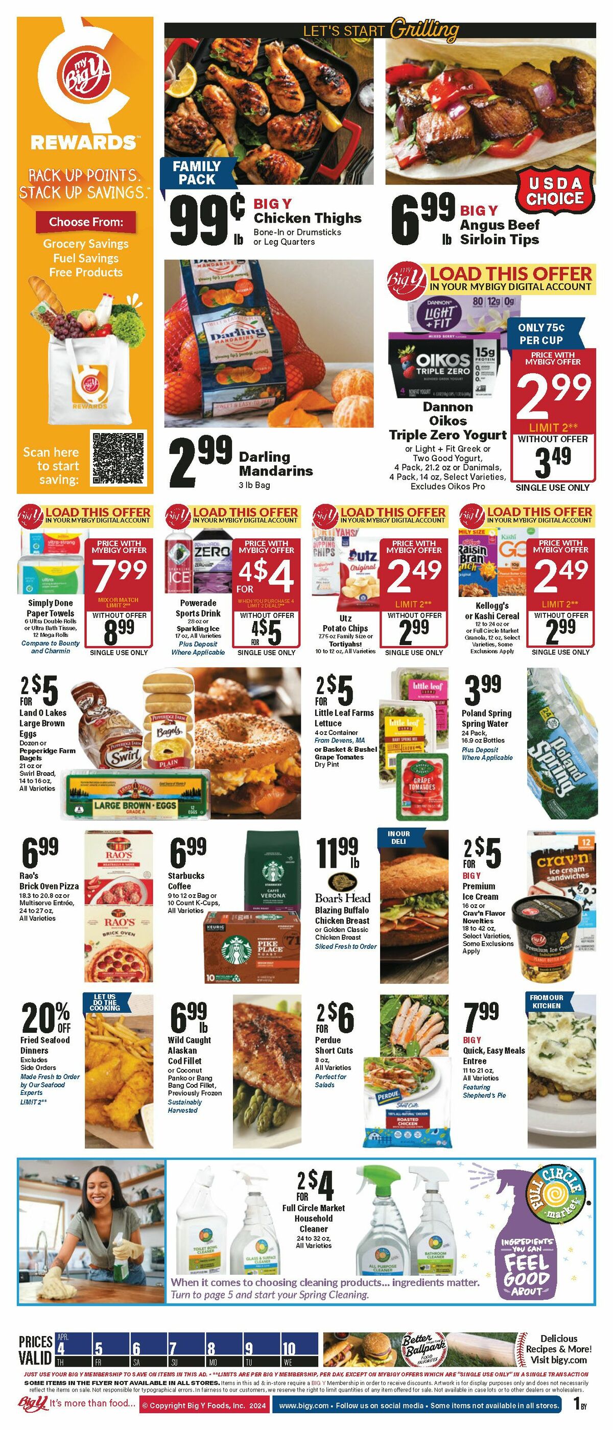 Big Y Weekly Ad from April 4