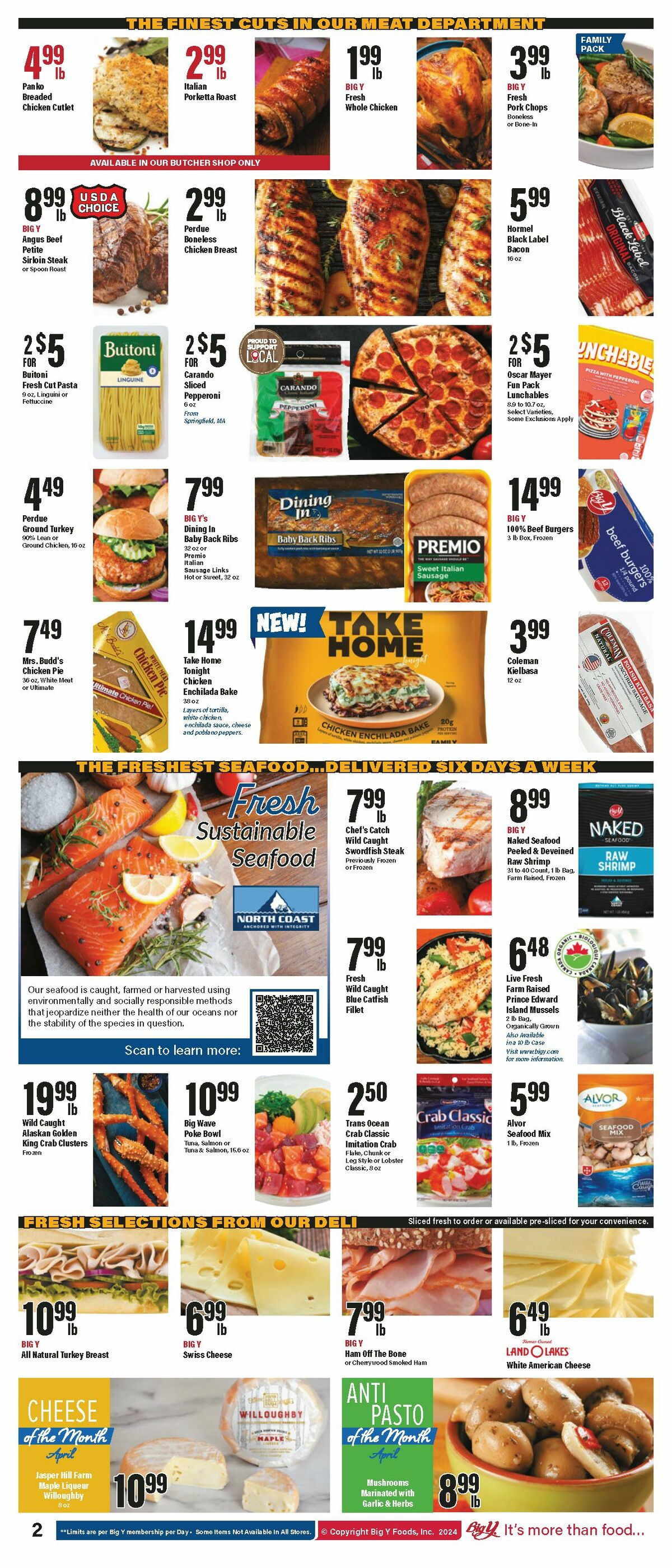 Big Y Weekly Ad from April 4