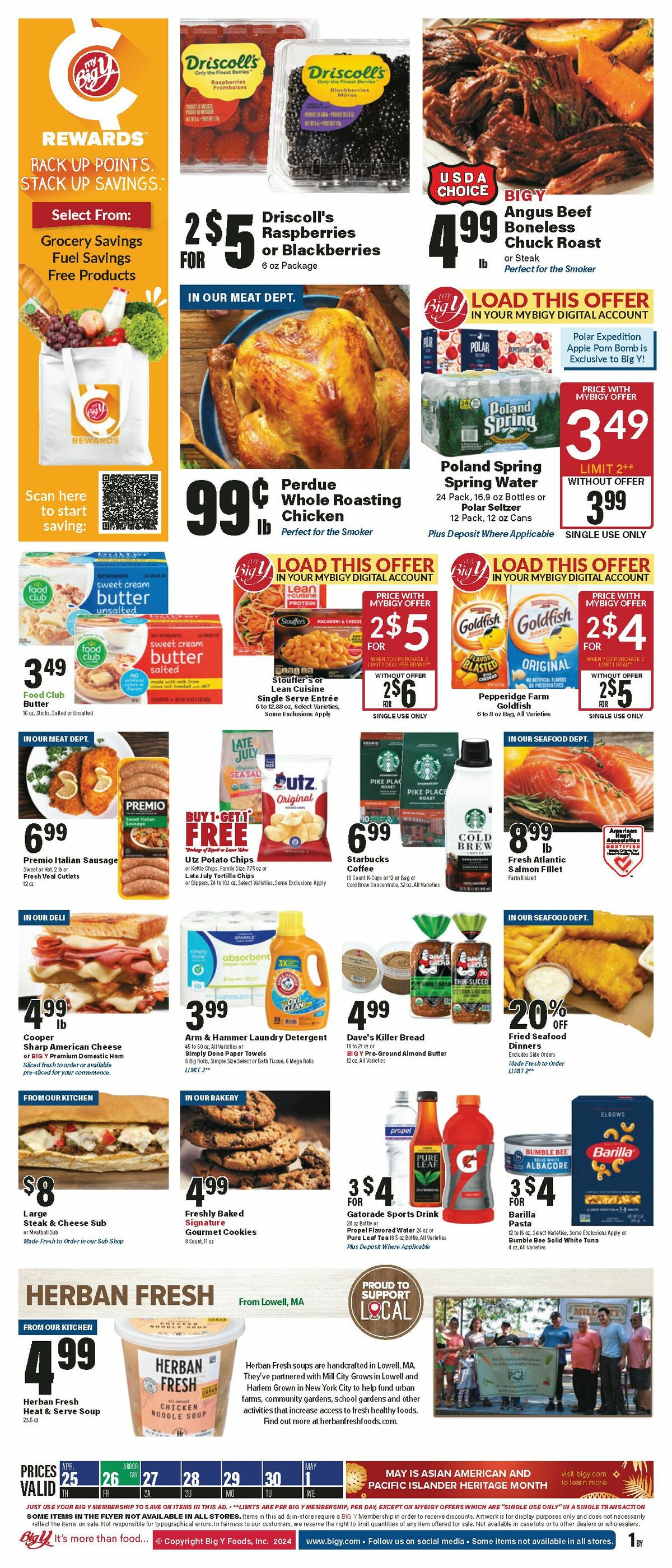 Big Y Weekly Ad from April 25