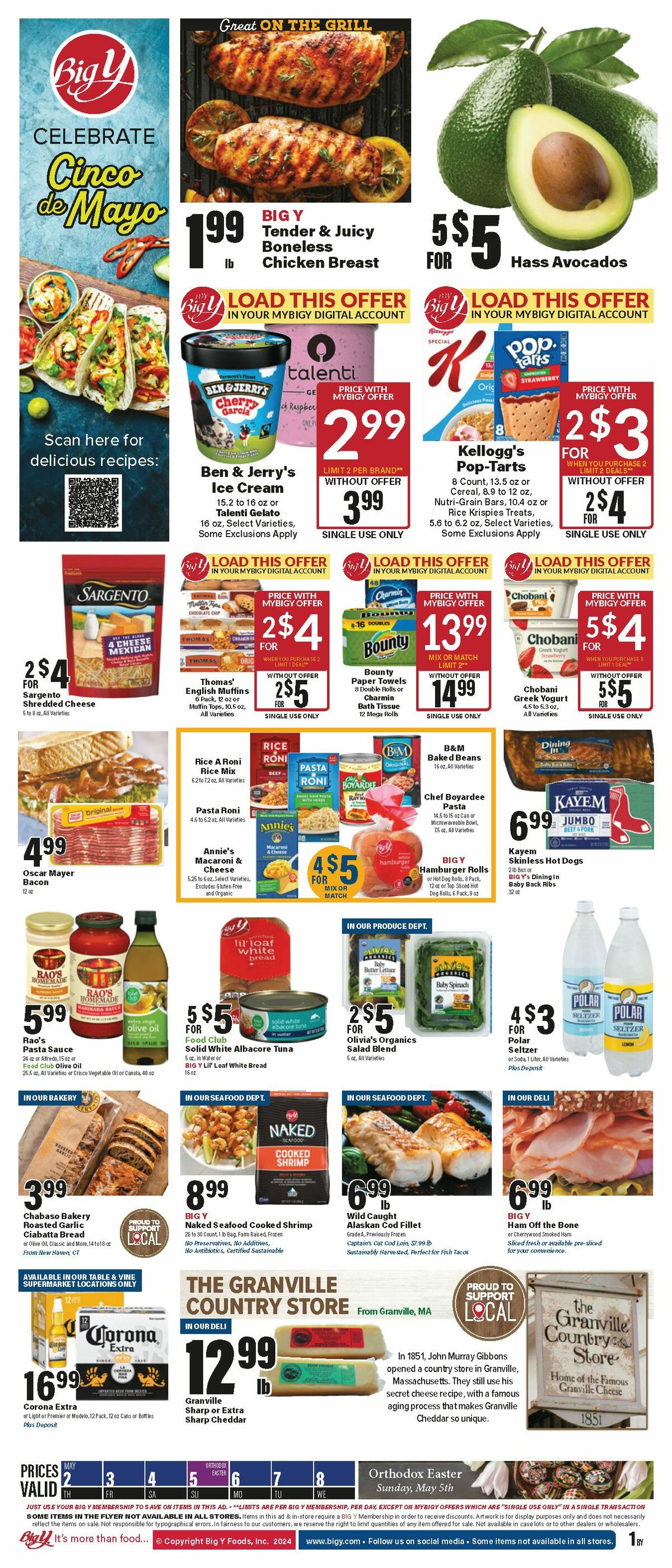 Big Y Weekly Ad from May 2