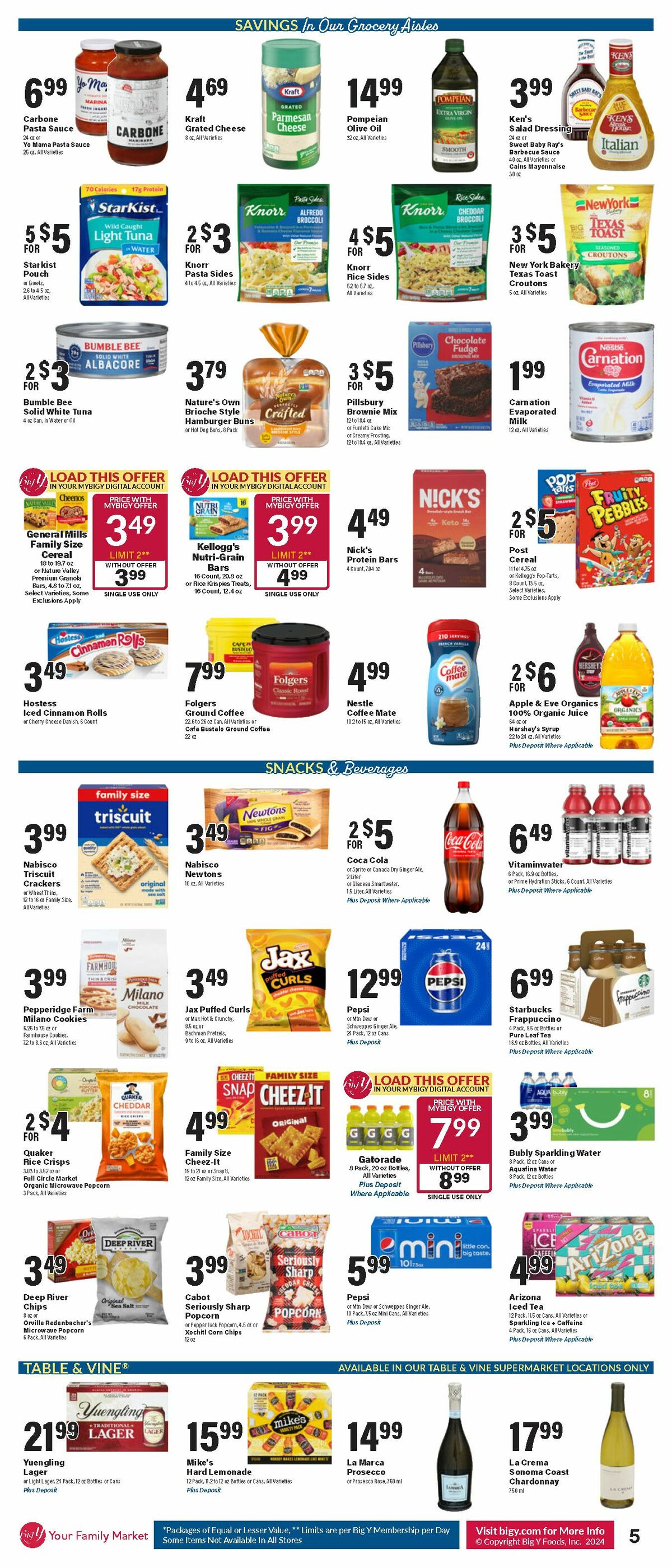 Big Y Weekly Ad from May 9