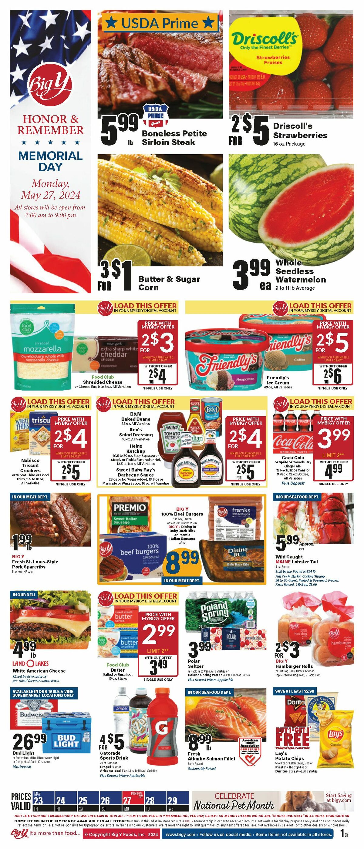 Big Y Weekly Ad from May 23