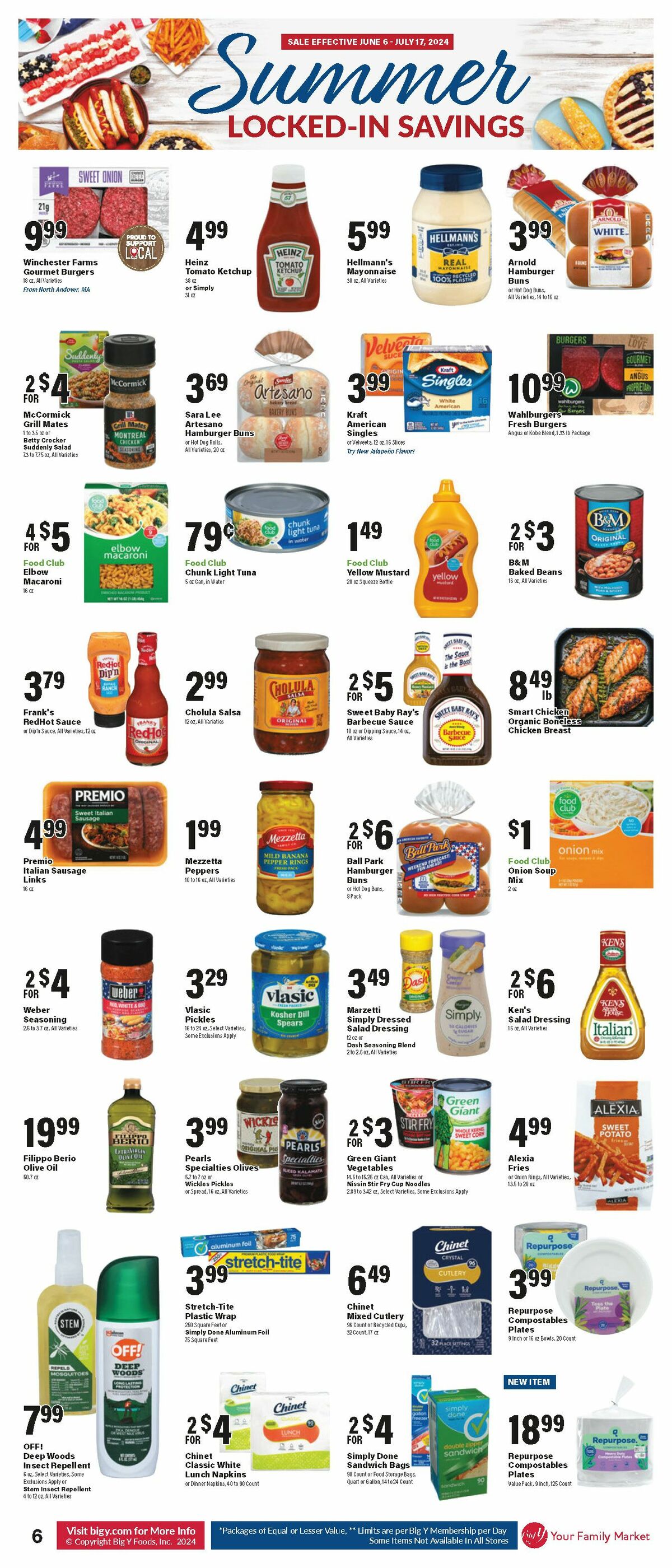 Big Y Weekly Ad from June 6