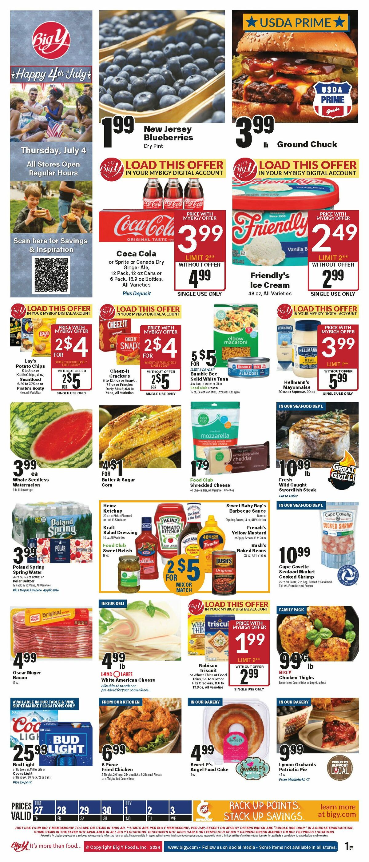 Big Y Weekly Ad from June 27