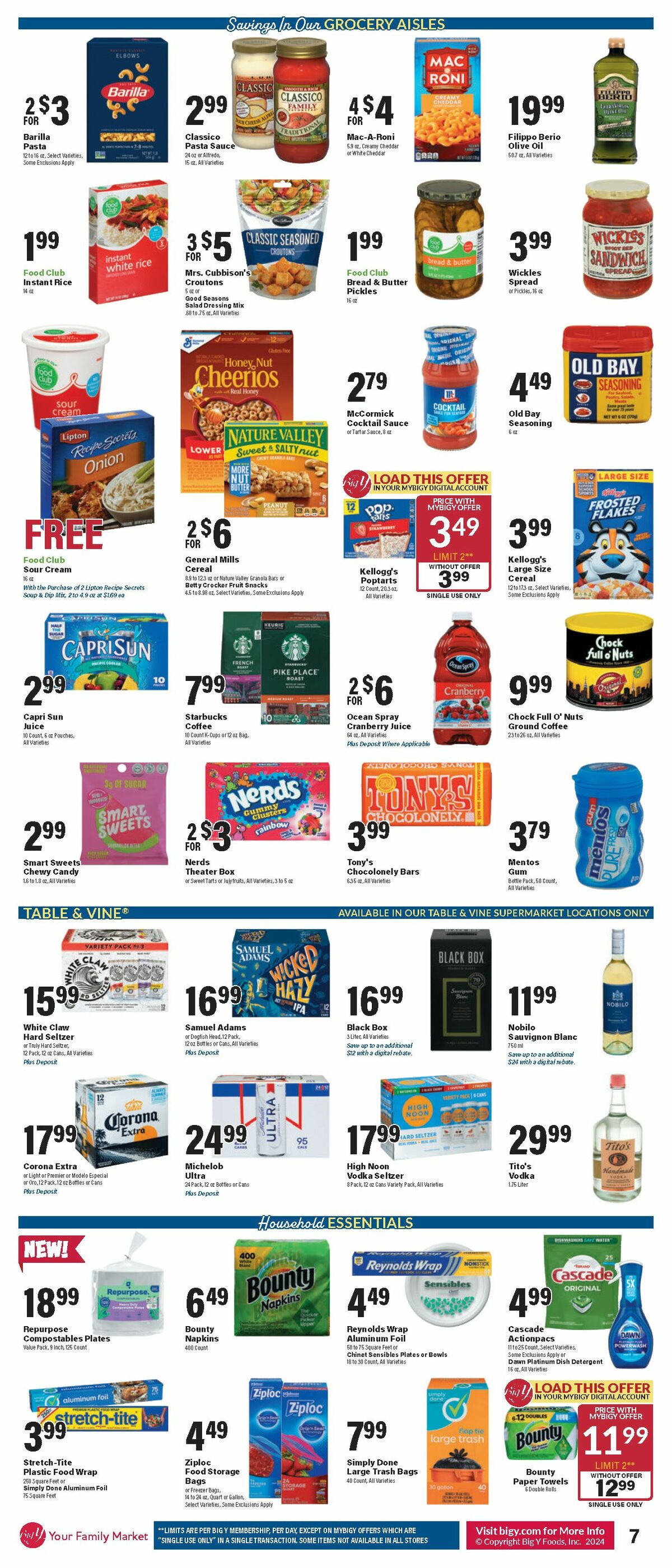 Big Y Weekly Ad from June 27