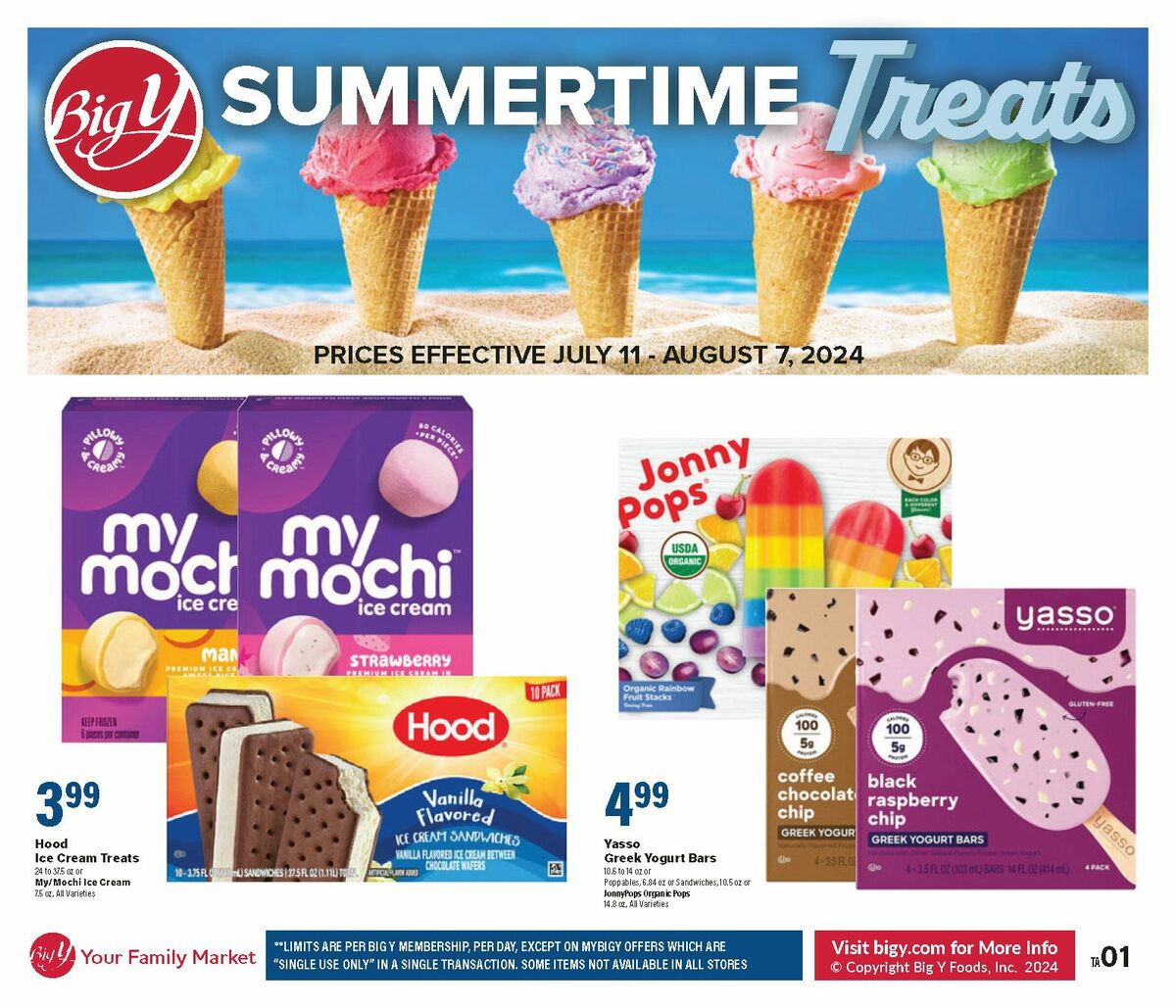 Big Y Weekly Ad from July 11